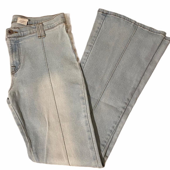 Just Jeans USA Vintage Bell Bottom Hippie Seam - Picture 5 of 7